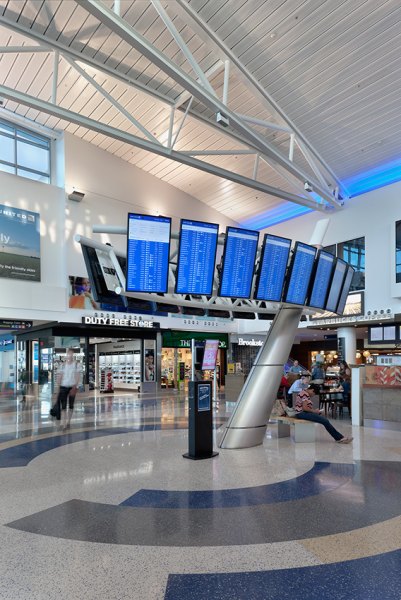 United Terminal B South Concourse At George Bush Intercontinental ...