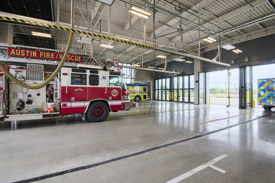 City Of Austin Del Valle Fire + Ems Station 