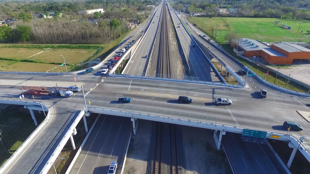 Harris County Toll Road Authority Aldine Mail Route Overpass 