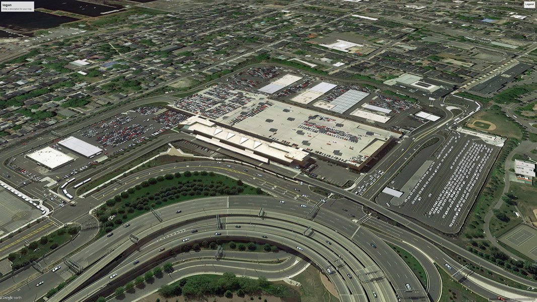 Consolidated Rental Car Facility (ConRAC) at Boston Logan International