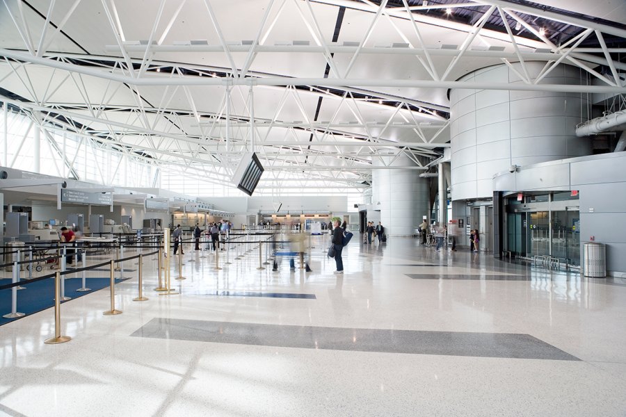 International Arrivals Building at George Bush Intercontinental Airport ...