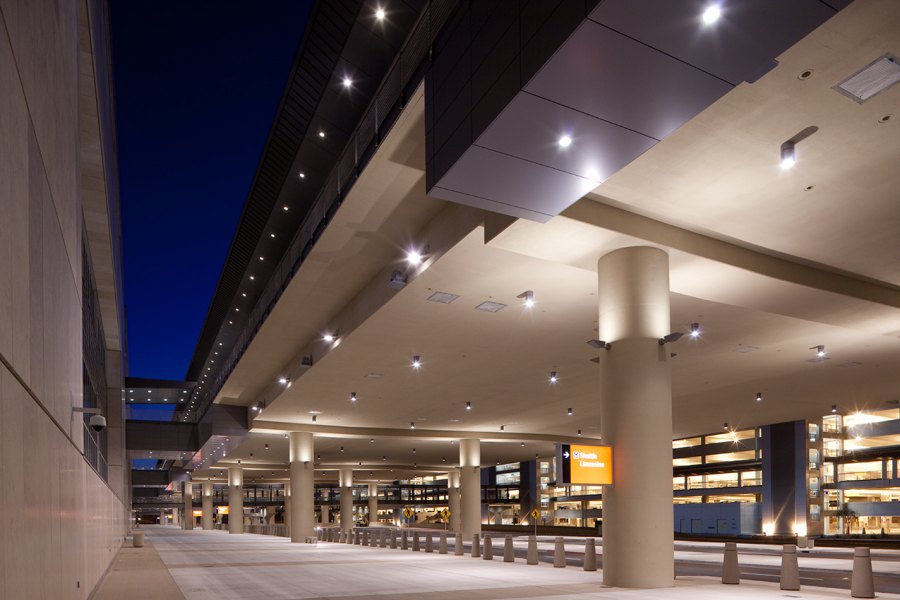 Terminal 3 Departures Level Bridge at Harry Reid International Airport (LAS)  PGAL