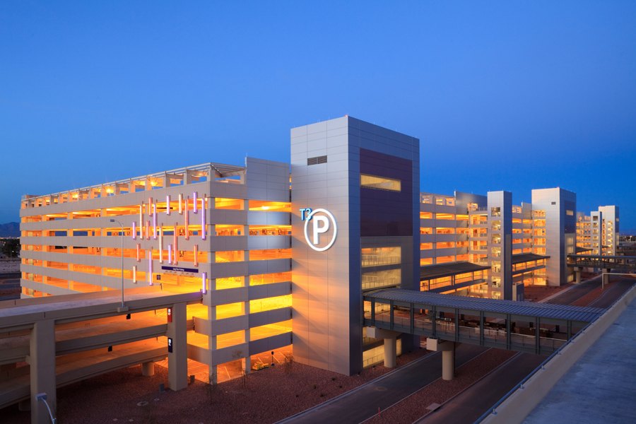 Terminal 3 Parking Garage at Harry Reid International Airport (LAS) | PGAL